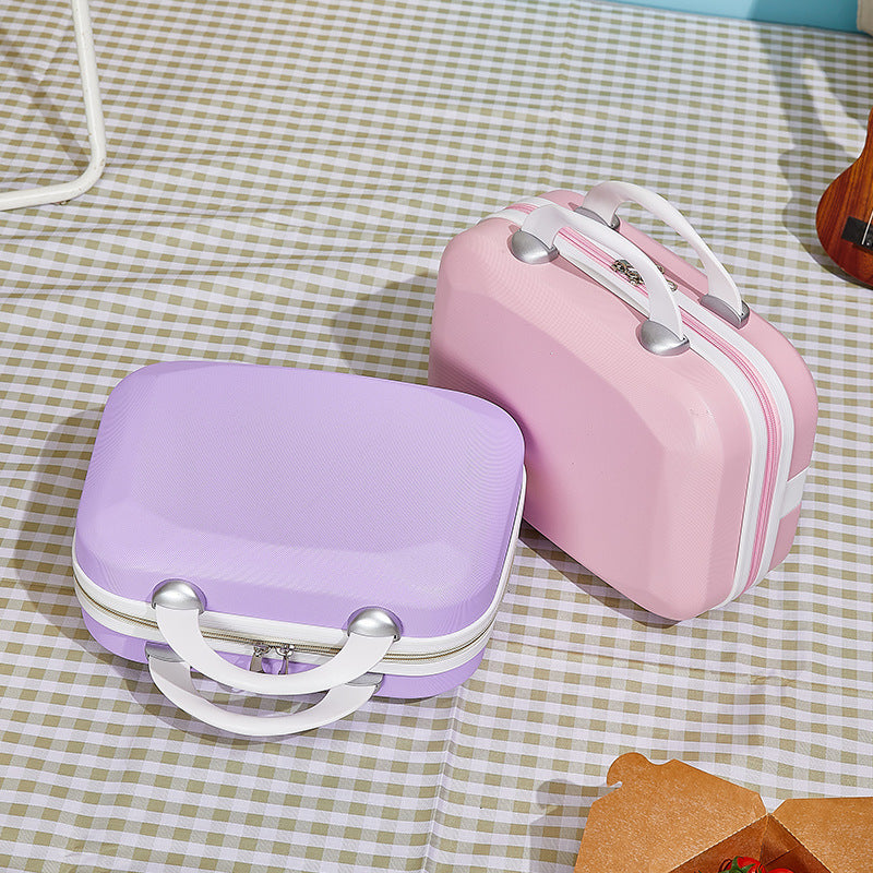 hard-shell cosmetic travel vanity case with dual top handles Kalsten
