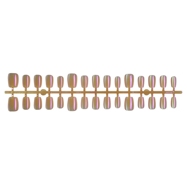 Glossy Press-On Nail Set