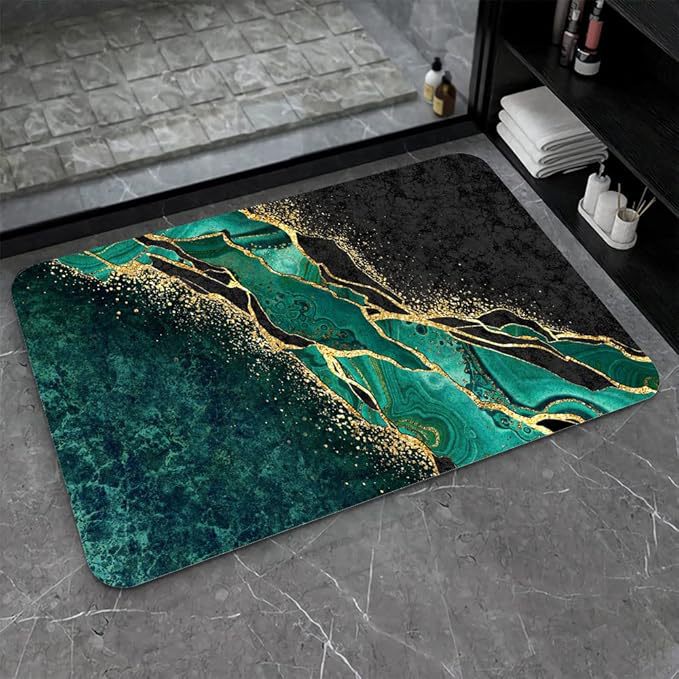 Stylish Water-Resistant Bath Mat Kalsten