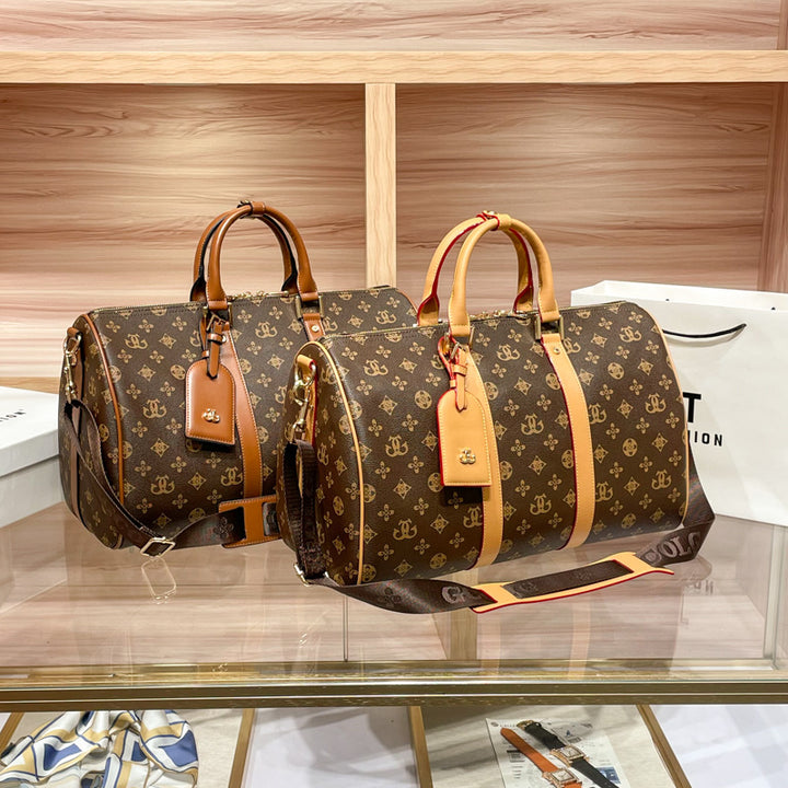Luxurious Monogrammed Weekender Bag