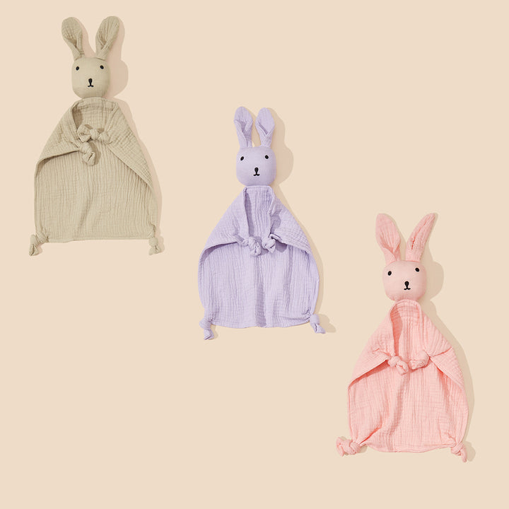 Soft Cotton Bunny Lovey Blanket kalsten