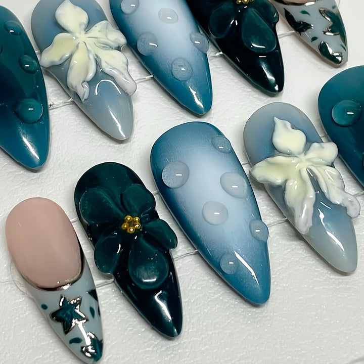 Artistic Gel Nail Art Design Kalsten