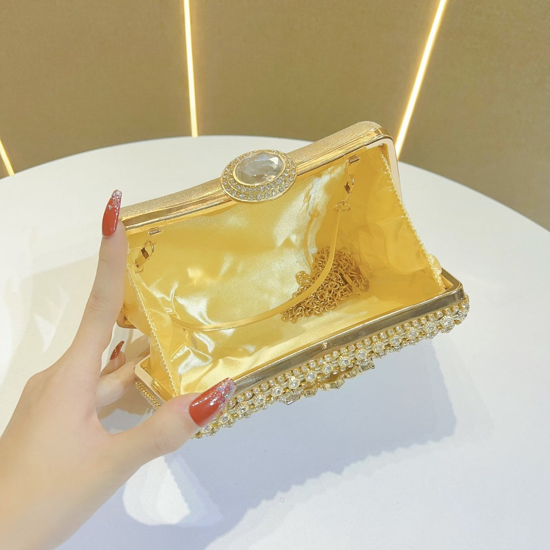 Ornate Beaded Evening Clutch