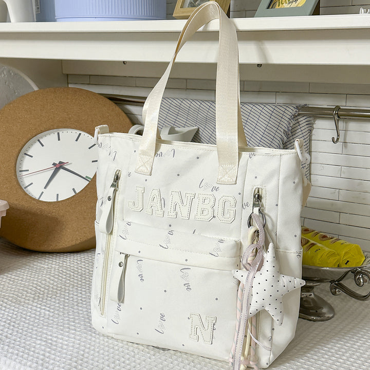 Stylish Non-Transparent Fabric Backpack Kalsten