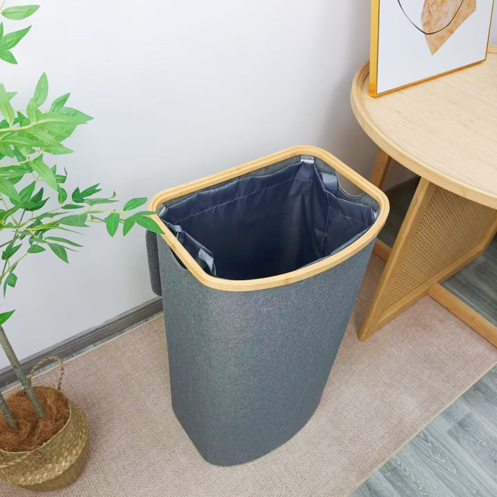 Modern laundry basket with removable lid Kalsten