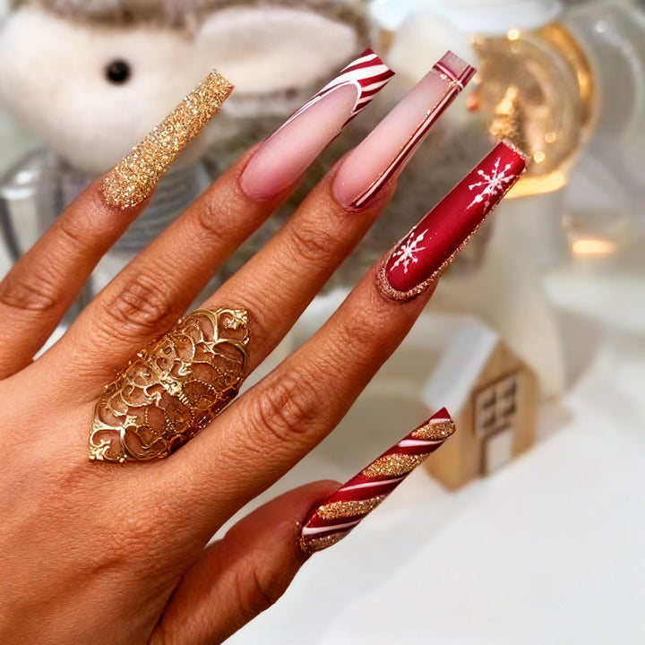Festive Holiday Nail Art Enhancements Kalsten 1789915617