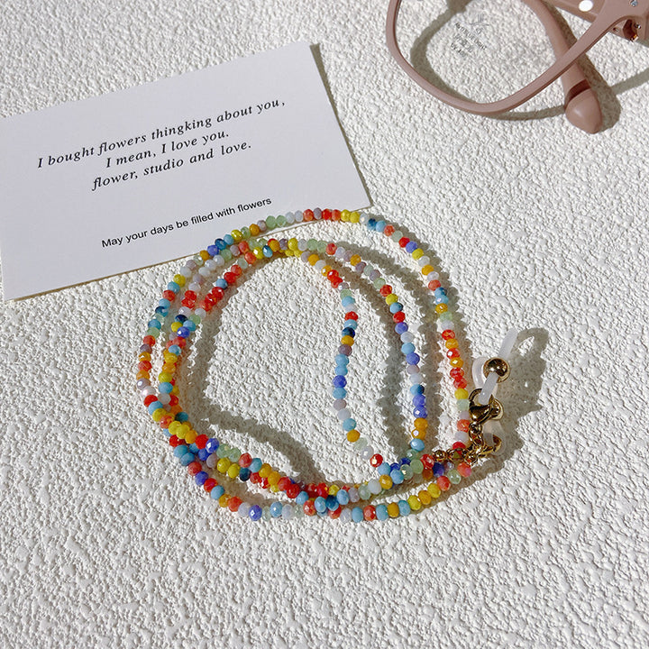 Colorful Bead Glasses Holder Chain Kalsten