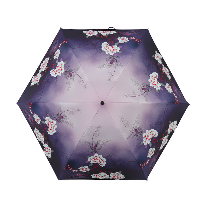 Ladies Elegant Umbrella with Exquisite Floral Design Kalsten