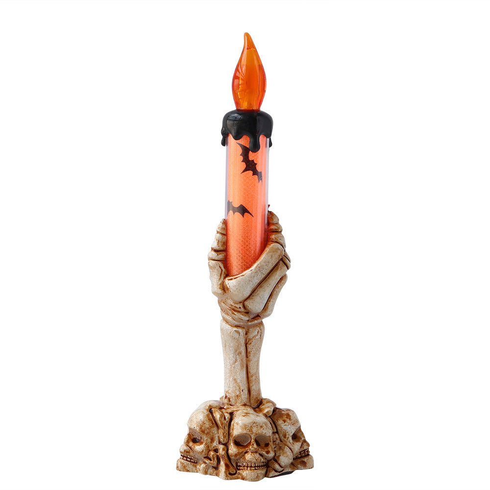 Decorative Skull Hand Candle Holder Kalsten