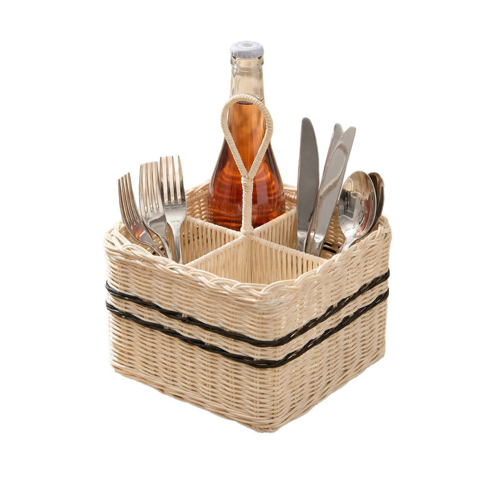 Practical storage basket with compartments Kalsten