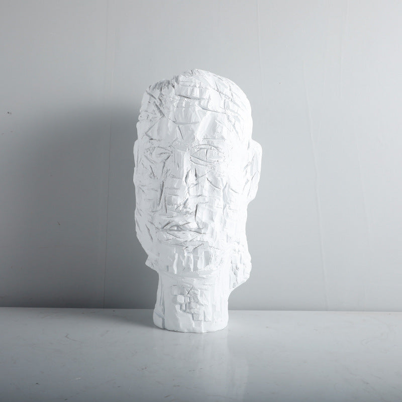 Abstract Artistic Head Sculpture