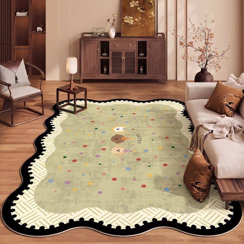 Playful Cartoon Character Area Rug