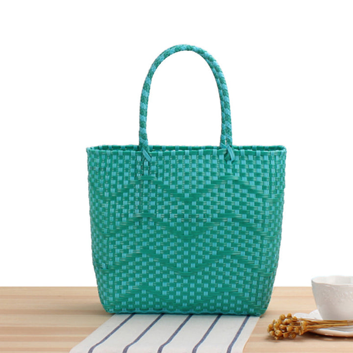 Handbag Made of High-Strength Braided Material with Elegant Wave Structure Kalsten