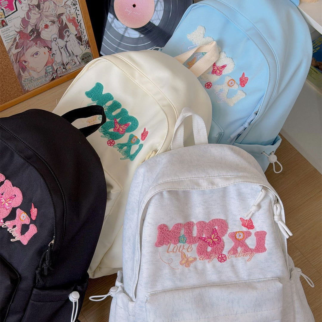Stylish Embroidered Backpack Kalsten 1791204530