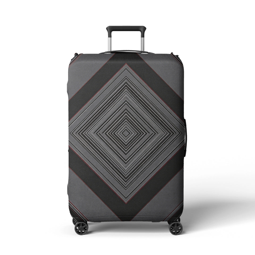 Ladies suitcase cover with modern polka dot pattern Kalsten