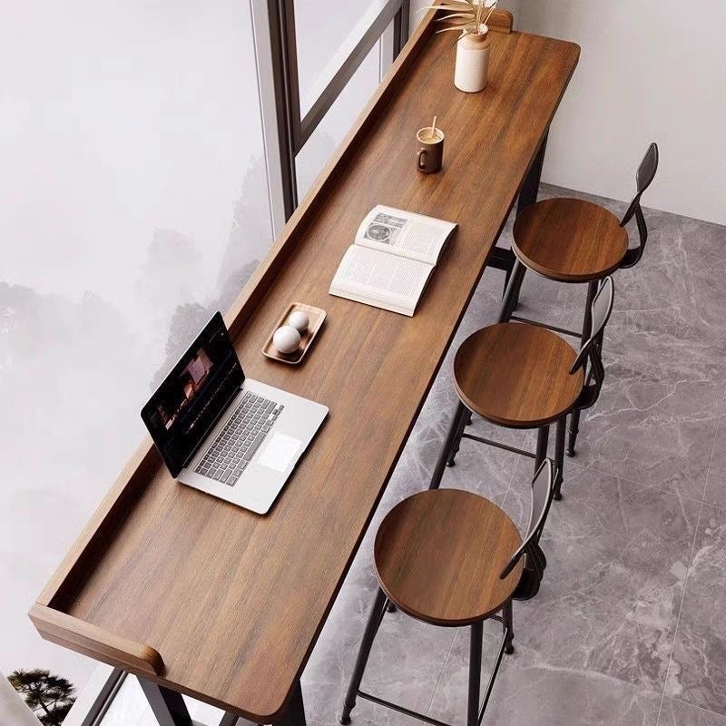 High-quality bar table with integrated storage Kalsten