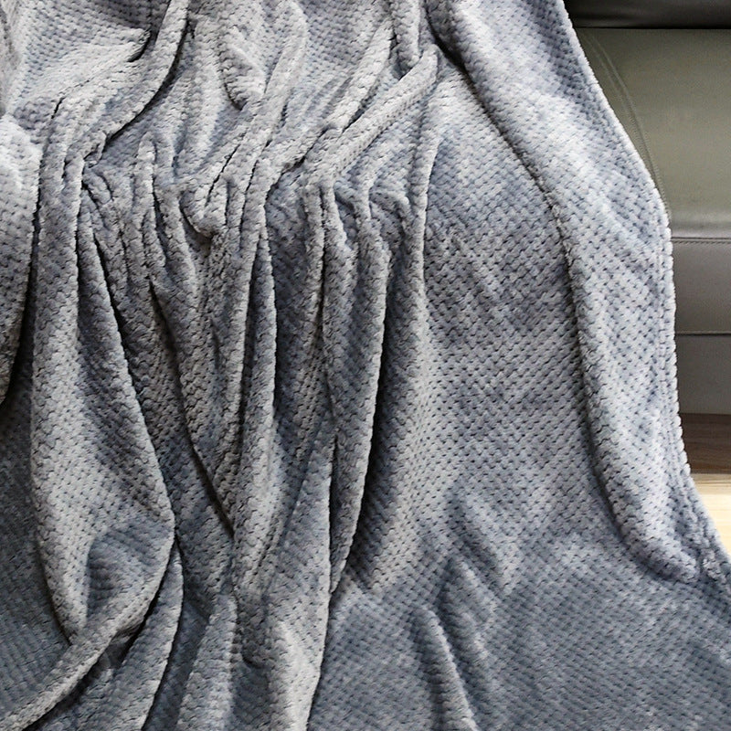 Women's cozy waffle texture blanket Kalsten