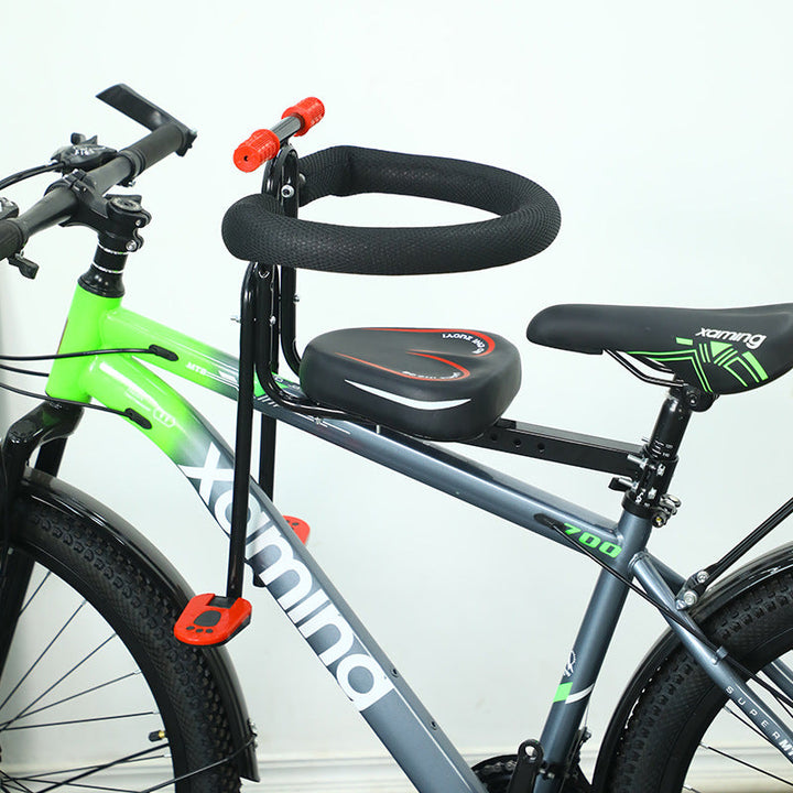 adjustable padded child bicycle passenger seat with safety armrest Kalsten