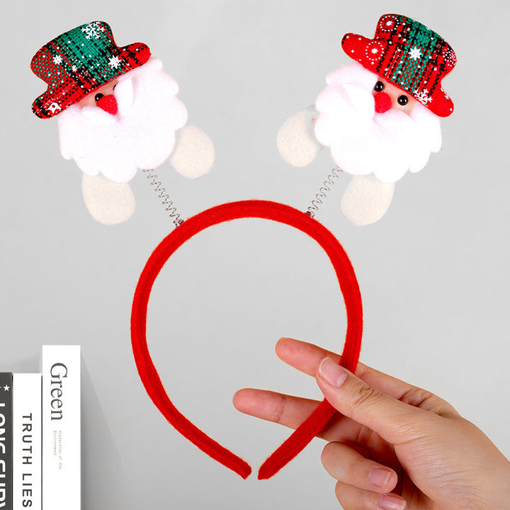 Festive Reindeer Antler Headband