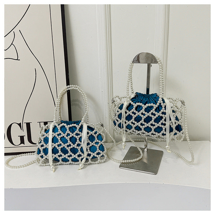 Elegant Pearled Evening Handbag