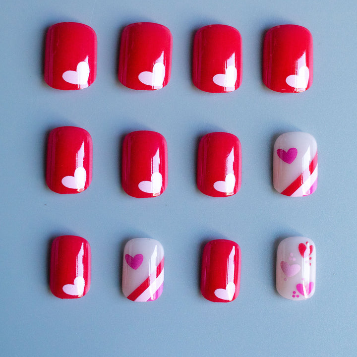 Heart-Themed Nail Art Kit