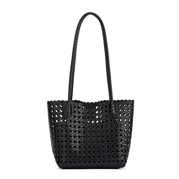Handwoven Texture Tote Bag