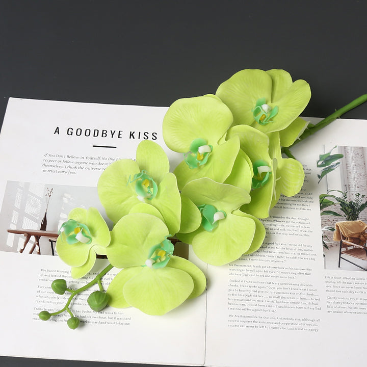 Realistic Faux Orchid Bouquet