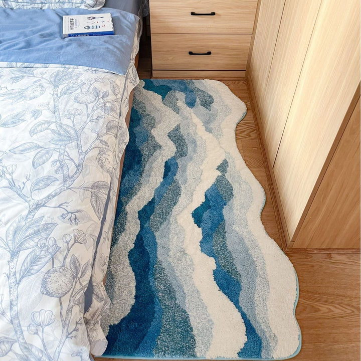 Plush Heart-Shaped Area Rug