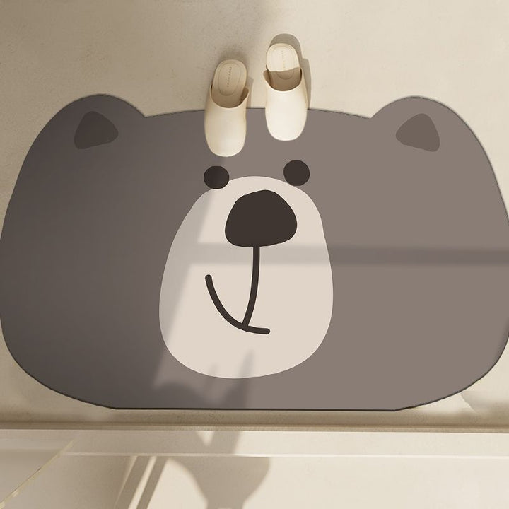 Cute Penguin-Themed Bath Mat Kalsten