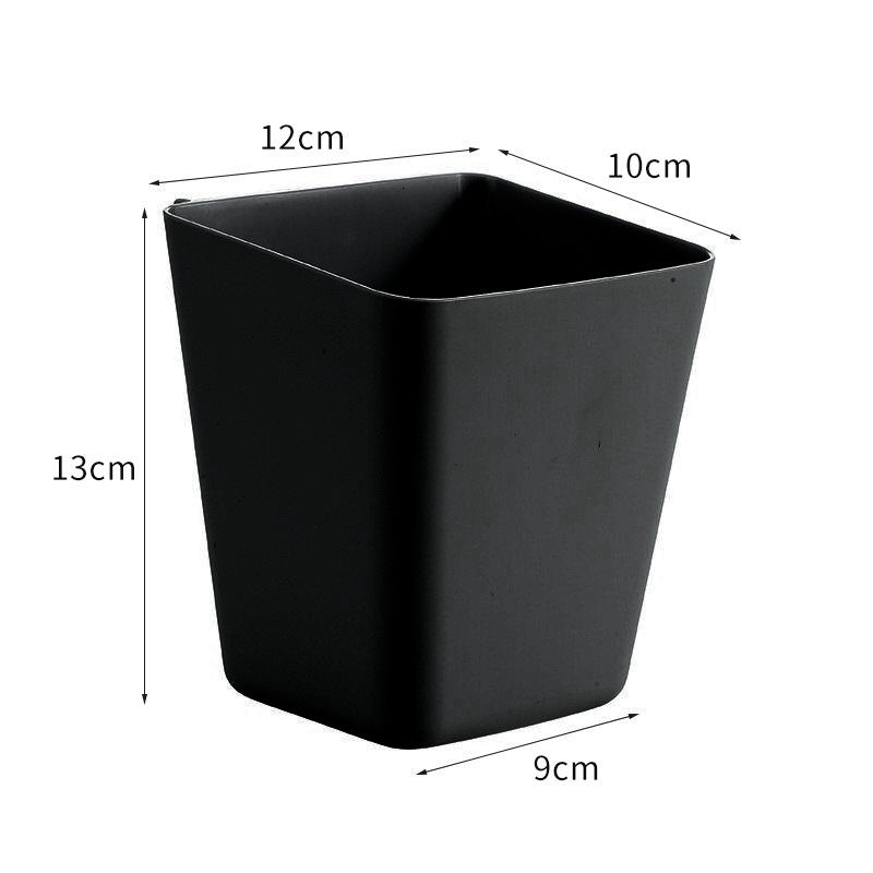 Multifunctional narrow organizer cup made of plastic for desk and bathroom