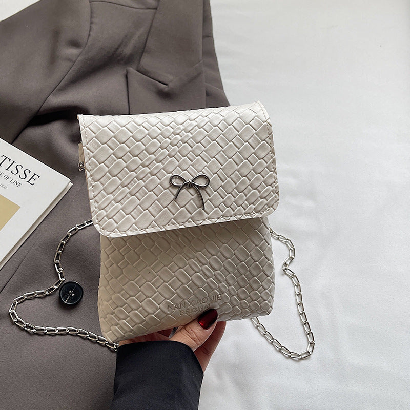 Textured Mini Handbag
