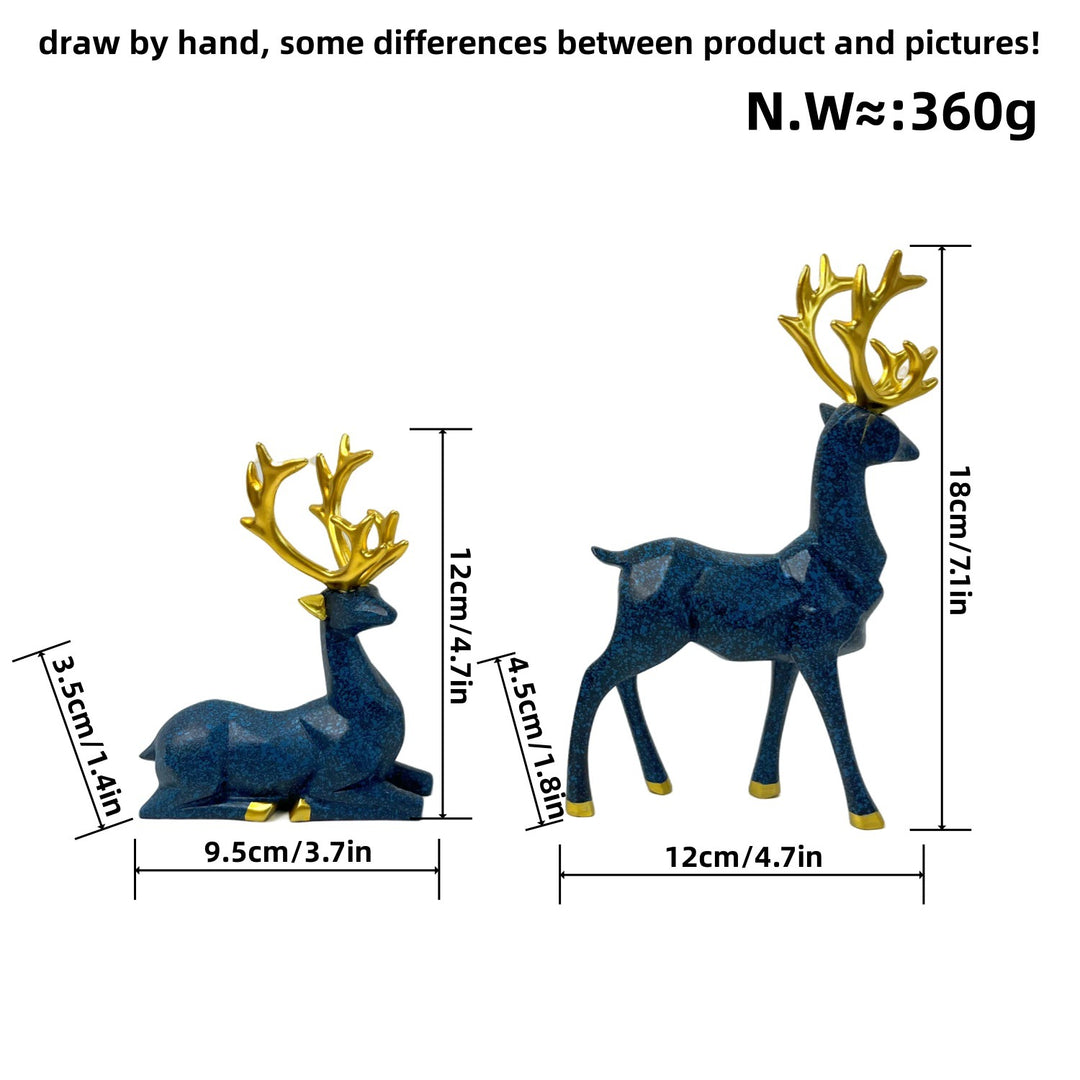 Elegant stag sculpture Kalsten