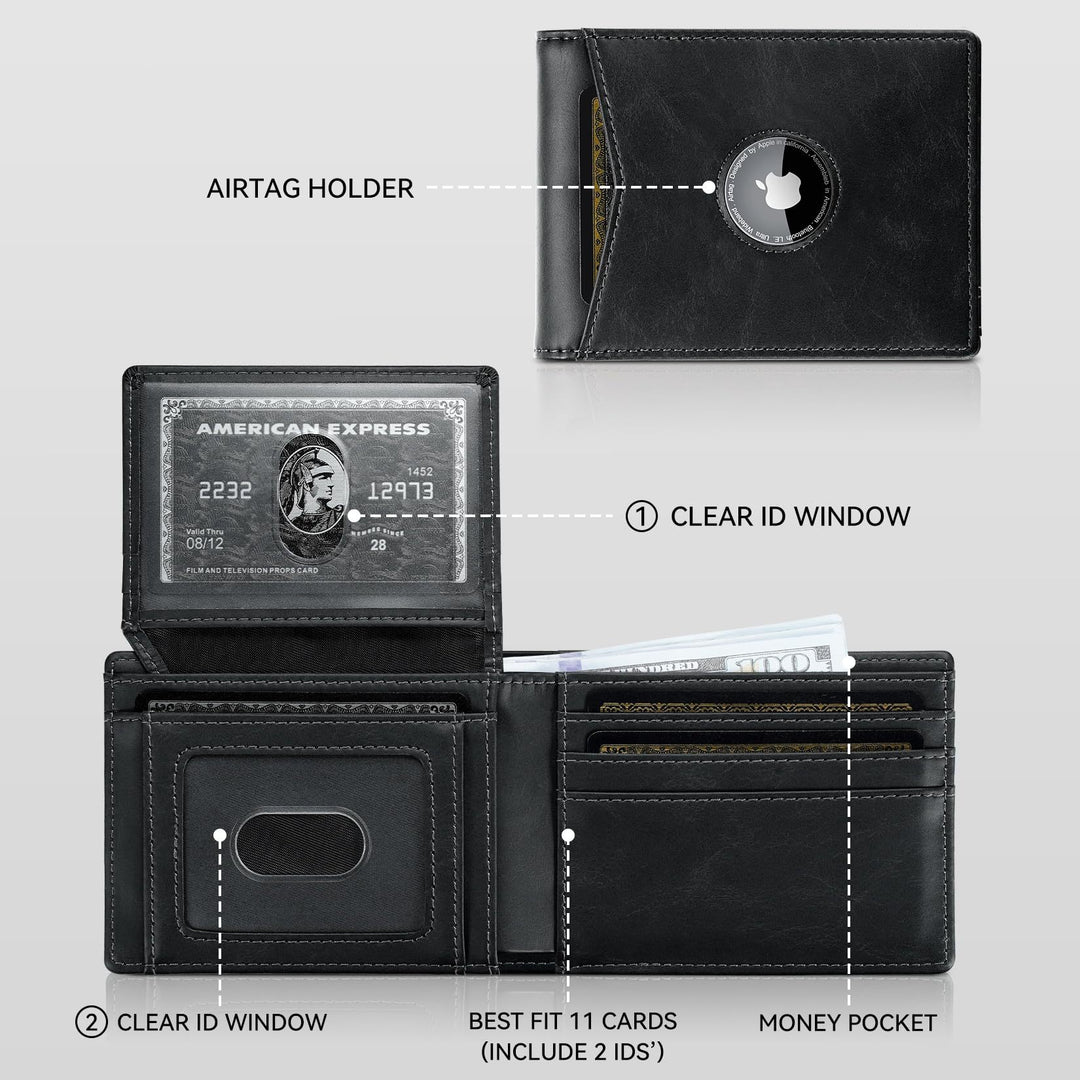Classic Leather Wallet with RFID Protection Kalsten