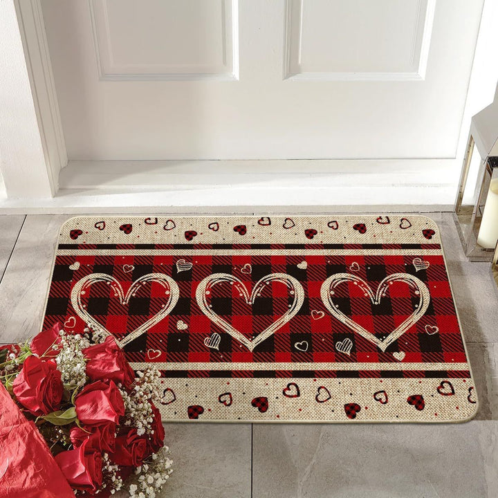 Romantic Floral Welcome Mat Kalsten