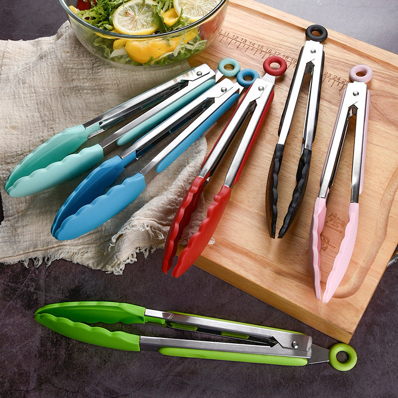 Multifunctional Silicone Kitchen Tongs with Ergonomic Handle Kalsten