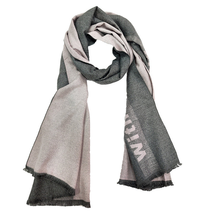 Women's Elegant and Warm Scarf with Modern Check Pattern Kalsten