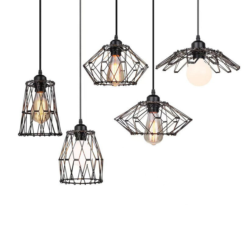 Adjustable Geometric Pendant Light