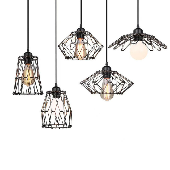 Adjustable Geometric Pendant Light