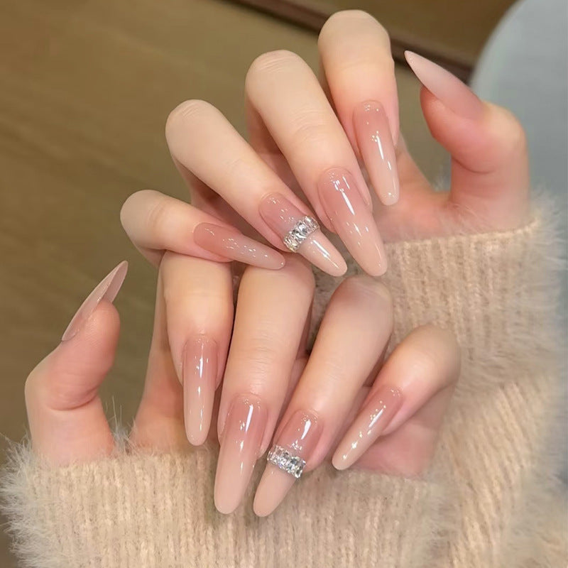 Premium Elegant Stiletto Gel Nail Extensions Kalsten