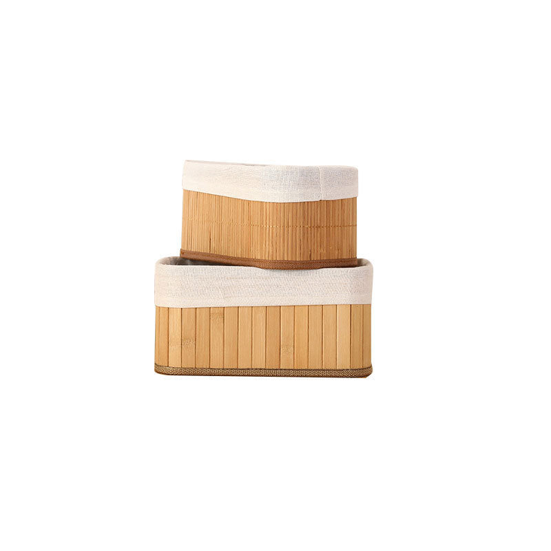 Elegant Storage Baskets Made of Natural Bamboo Kalsten
