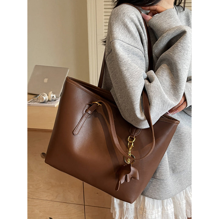 Elegant Leather Tote Bag Kalsten
