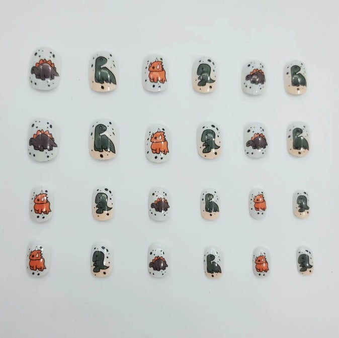 Dinosaur-Themed Nail Art Set Kalsten