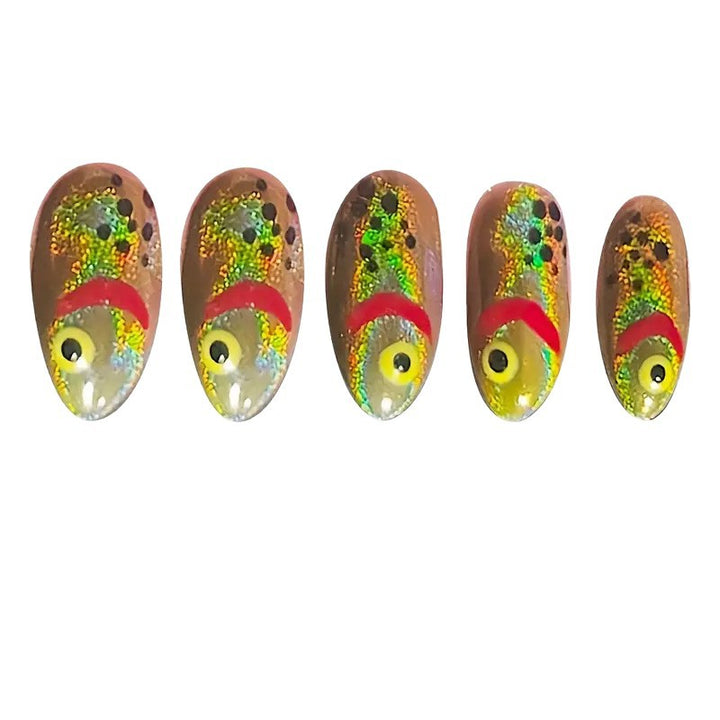 Creative Fish-Themed Nail Art Set Kalsten