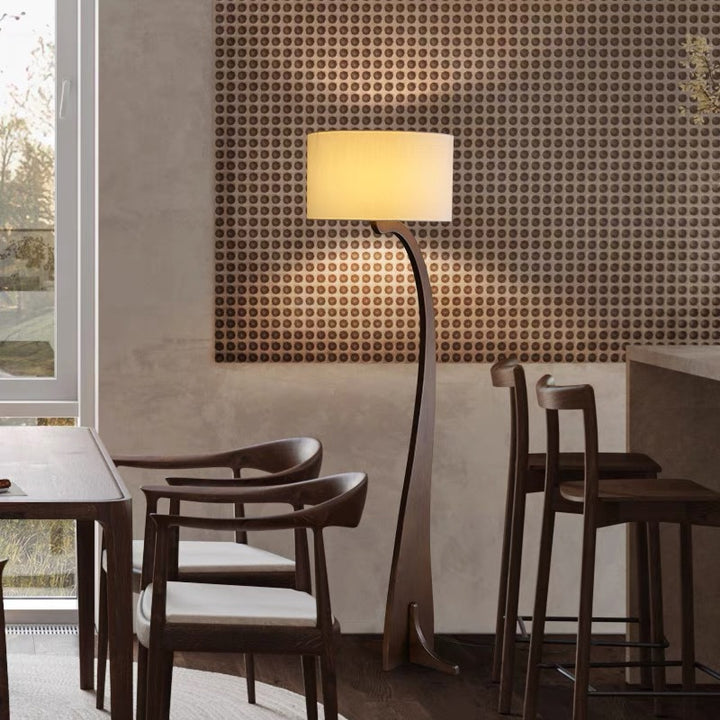 Elegant Curved Floor Lamp