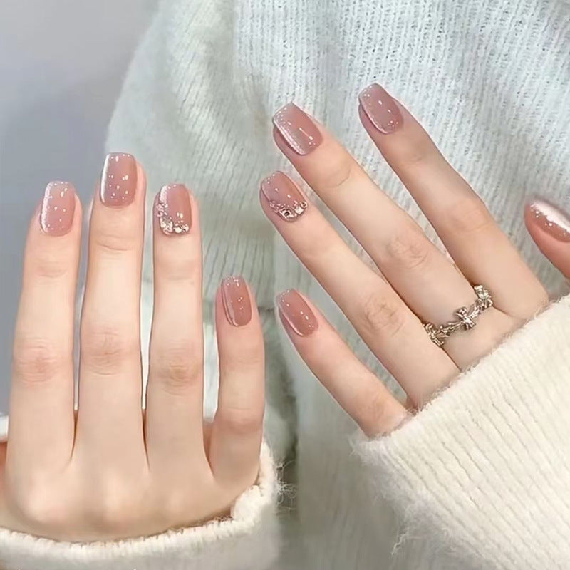 Ombre Press-On Nails with Glossy Finish Kalsten