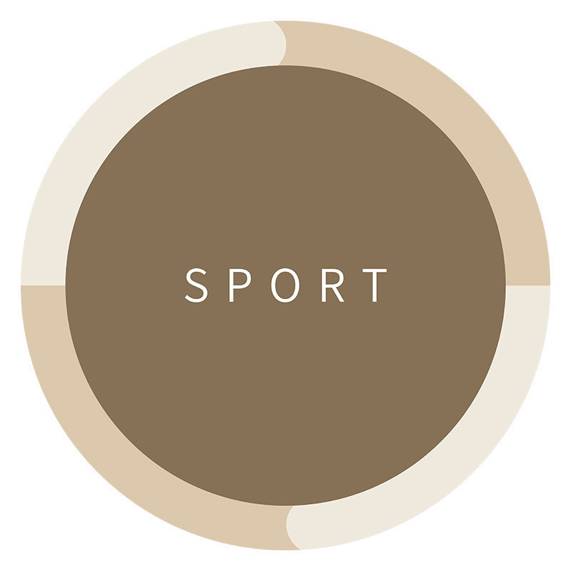 Abstract Sports-Themed Area Mat Kalsten