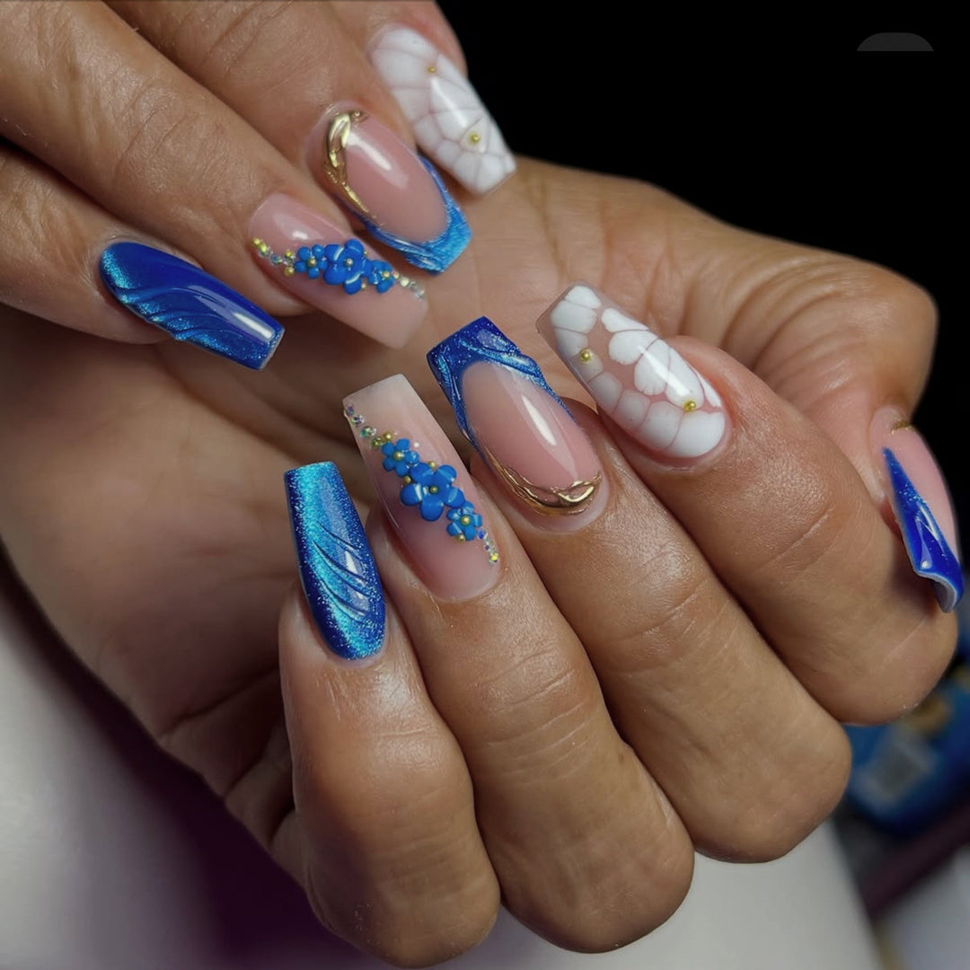 Artistic 3D Nail Art Extensions Kalsten