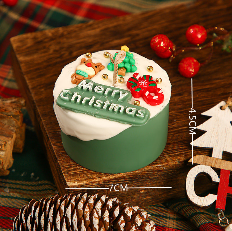 Christmas Decorative Trinket Box with Festive Sculpted Lid