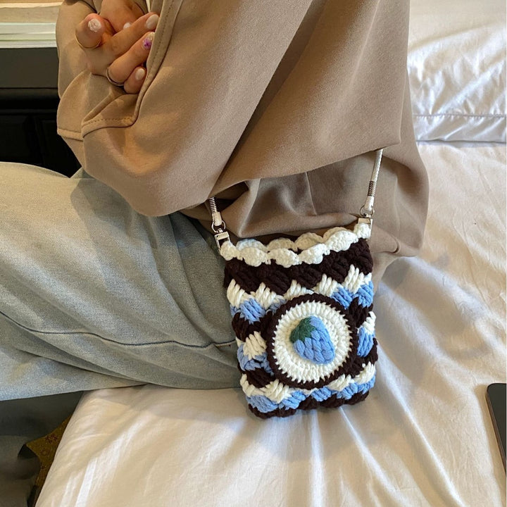 Crafted Crochet Mini Crossbody Bag
