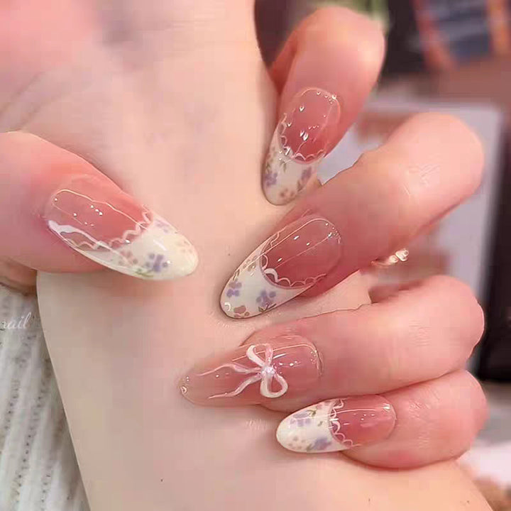 Glossy Ombre Press-On Nails Set Kalsten